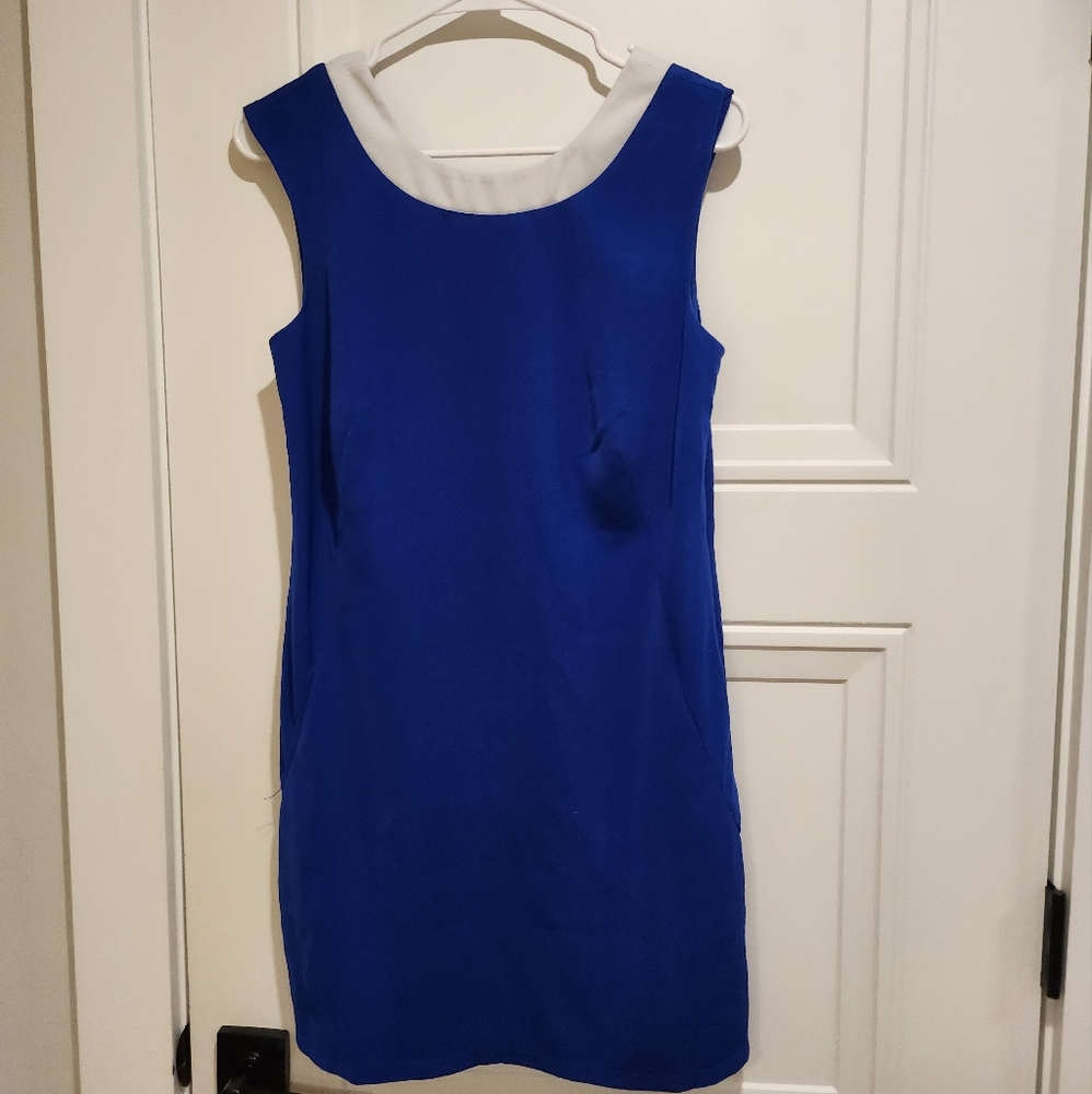 Blue dress